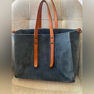 Sundance Purse Blue Suede